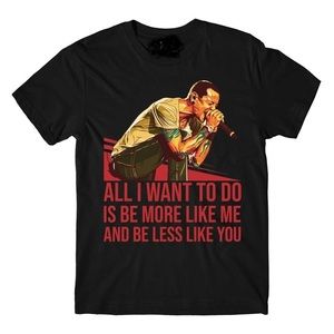 Linkin-Park-T-Shirt-Be-More-Like Me Unisex T-shirt
